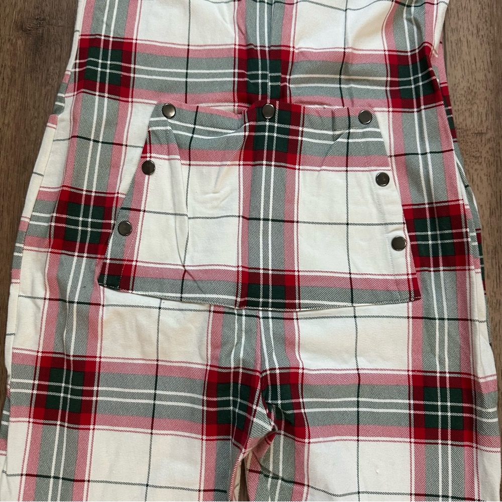 ADULT Hearth & Hand Magnolia Plaid One-Piece Pajama, Christmas,‎ Holidays, XS - Picture 8 of 16